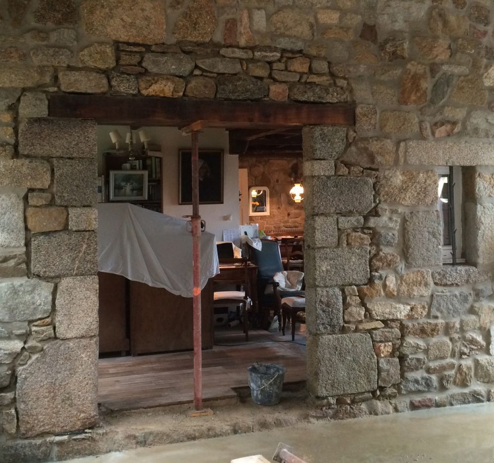 Intérieur de bâti ancien dans le Finistère nord Intérieur de bâti ancien dans le Finistère nord
